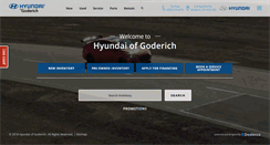 Desktop Screenshot of hyundaiofgoderich.com