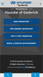 Mobile Screenshot of hyundaiofgoderich.com